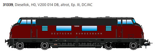 ESU 31339 - Diesellok, H0, V200.0, V200 014 DB, al