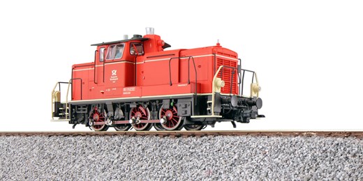 ESU 31423 - Diesellok, H0, BR V60, Post Lok 5, rot