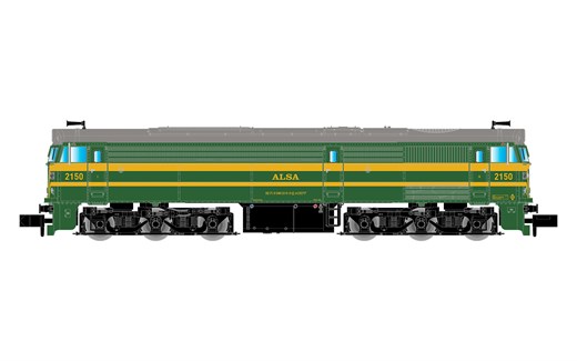 Arnold HN2634 - ALSA, Diesellokomotive 2150, Grn-