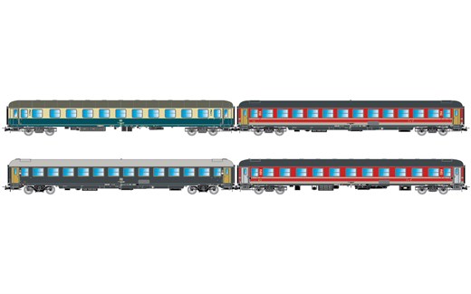 Rivarossi HR4375 - Italien-Holland-Express, 4-tlg.