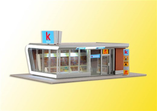 Kibri 39008 - H0 Kiosk inkl. LED-Bel.