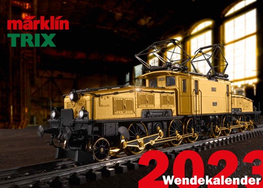 Mrklin 12546 - Wandkalender Mrklin/Trix 2023