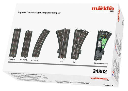 Märklin 24802 - Digitale C-Gleis Erg.pack.D2