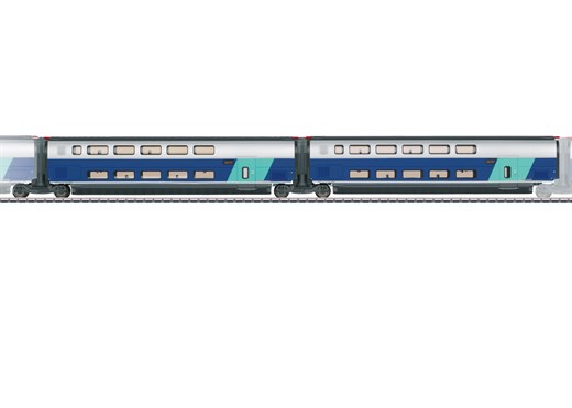 Mrklin 43433 - Erg.wg.-Set 2 TGV Duplex