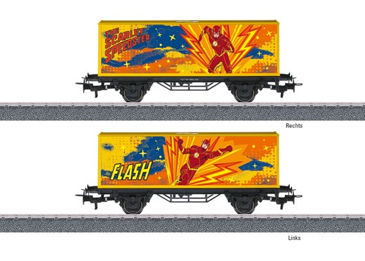 Mrklin 44829 - Containerwagen The Flash
