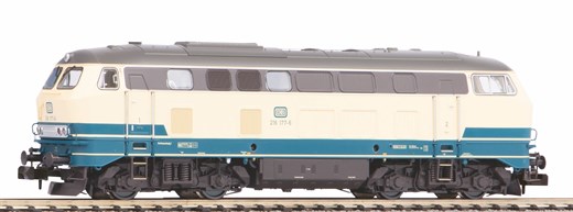 Piko 40522 - N-Diesellok BR 216 blaubeige DB IV +