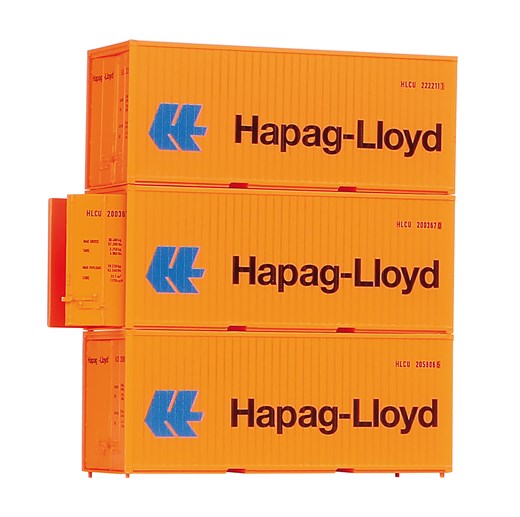 Piko 56202 - Container 3er-Set 20 Hapag Lloyd