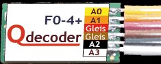 Qdecoder QD037 - Qdecoder F0-4+ Funktionsdecoder m