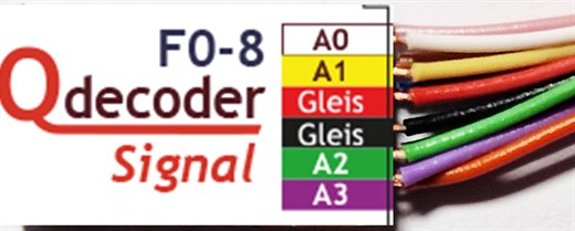 Qdecoder QD051 - Lichtsignaldecoder Qdecoder F0-8
