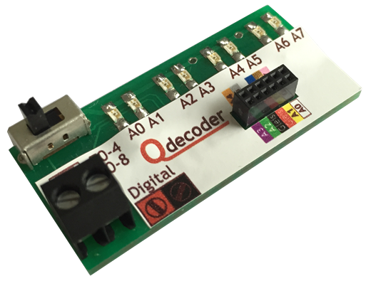 Qdecoder QD082 - LED Testleiste für F0-Decoder
