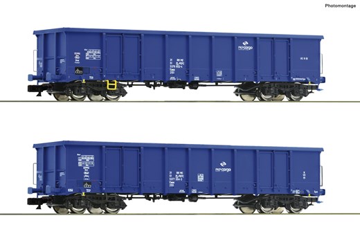Roco 37651 - 2er Set Eanos PKP Cargo       