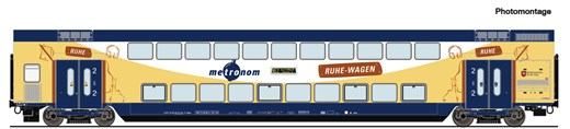 Roco 6200107 - Doppelstockwagen, metronom