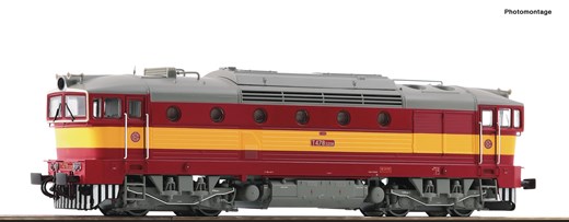 Roco 70023 - Diesellokomotive T478 3208, CSD