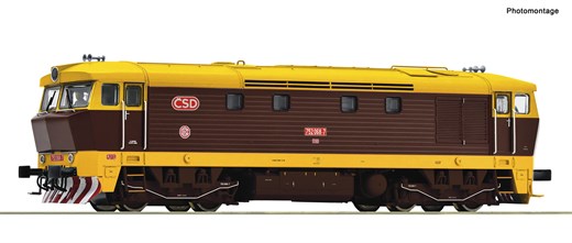 Roco 7300026 - Diesellokomotive 752 068-7, CSD/CD