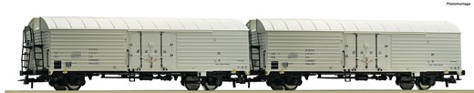 Roco 76035 - 2er Set Kühlwagen DR