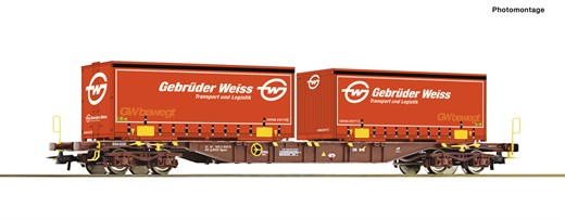 Roco 77344 - Containertragwagen, BB