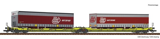 Roco 77391 - Doppeltwg.T3000e+Arcese       