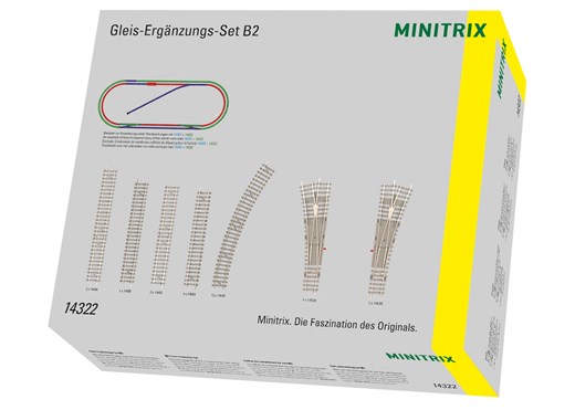 Trix 14322 - Gleis-Ergänzungspackung B2