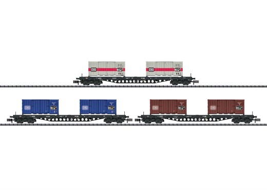 Trix 15961 - Gterwagen-Set Containertrans