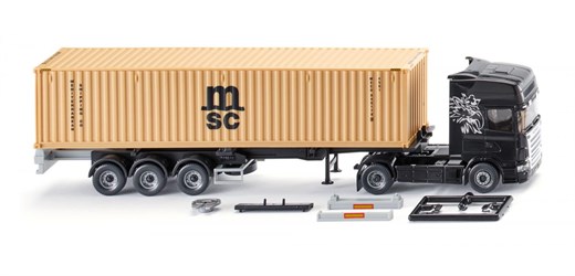 Wiking 052349 - Containersattelzug NG (Scania