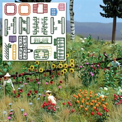 Busch 1258 - Blumen-und Pflanzen-Set H0