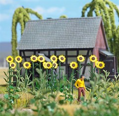 Busch 1261 - Riesen-Sonnenblumen H0