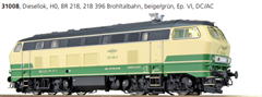 ESU 31008 - Diesellok, H0, BR 218, 218 396 Brohlta