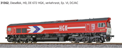 ESU 31362 - Diesellok H0, C66, DE 672 HGK, Ep VI,