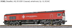 ESU 31363 - Diesellok H0, C66, DE 6301 Crossrail,