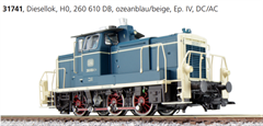 ESU 31741 - Diesellok, H0, V60, 260 610 DB, ozeanb