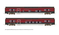 Hobbytrain H25403 - Railjet DANI Set 2, 2-tlg. BB