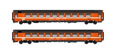 Hobbytrain H25501 - 2er Set Personenwagen Bpm, 2.K