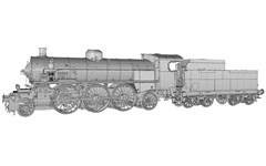 Rivarossi HR2916 - FS, Dampflokomotive Gr. 685, 2.