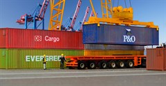Kibri 10922 - H0 40-Fuss-Container, 6 Stuec