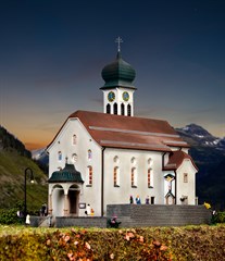 Kibri 37032 - N Kirche Wassen an der Gotthardbahn