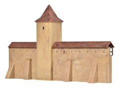 Kibri 37108 - N Wehrturm mit Mauer in Rothe