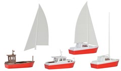 Kibri 39160 - H0 Set Boote