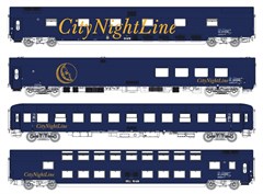 L.S. Models LS99041AC - 4er Set Nachtzugwagen CNL,