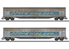 Märklin 48065 - Schiebewandwagen-Set Transwaggon