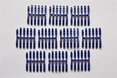Magnorail SO-5 - 10 Kettenteile (blau)