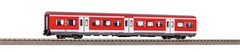 Piko 58504 - S-Bahn x-Wg. 2. Kl. DB AG vkrot V