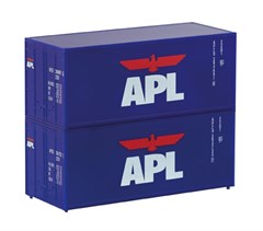 Piko 46102 - TT-2er Set Container 20 APL