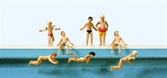 Preiser 10307 - Kinder im Schwimmbad