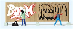 Preiser 10334 - Graffiti-Künstler