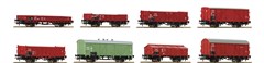 Roco 44001 - Güterwagenset CSD 8 Stk.      