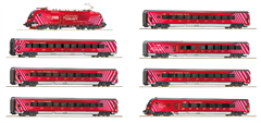 Roco 5520002 - 8er Set Railjet 100 Jahre ÖBB