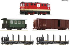 Roco 5540001 - 5-tlg. Zugset: Diesellokomotive 209