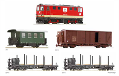 Roco 5550001 - 5-tlg. Zugset: Diesellokomotive 209