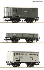 Roco 76037 - 3er Set Güterzug kkStB        