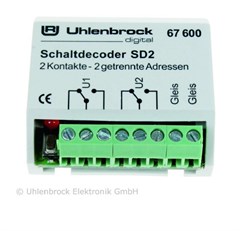 Uhlenbrock 67600 - SD2 Schaltdecoder